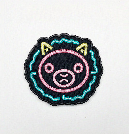 Neon Chimera Anime Iron on Patch